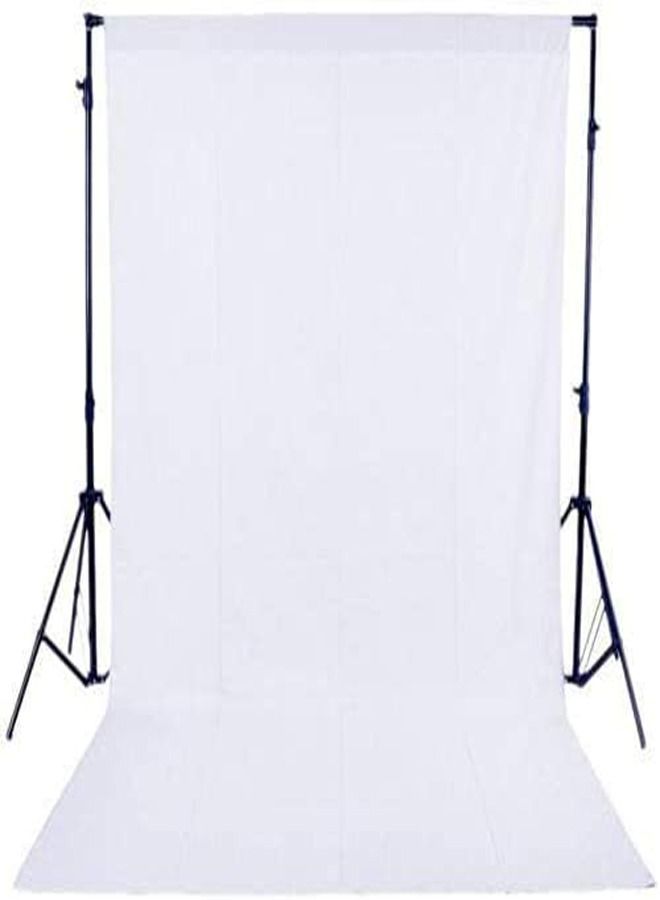 Padom 2x2m Background Stand with 2x3m 3 Backdrops Green, White,Black Lighting Photography Kit