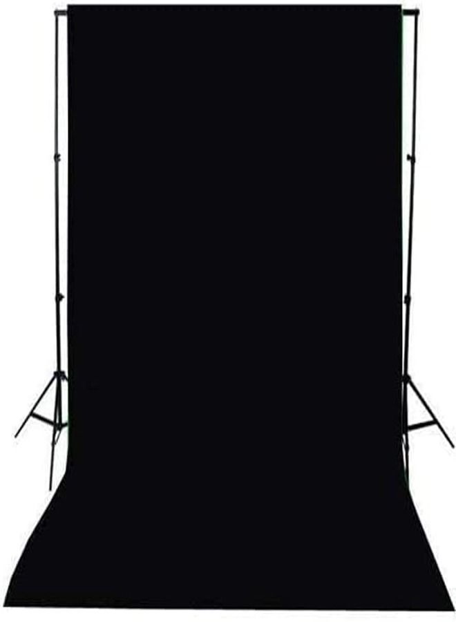 Padom 2x2m Background Stand with 2x3m 3 Backdrops Green, White,Black Lighting Photography Kit