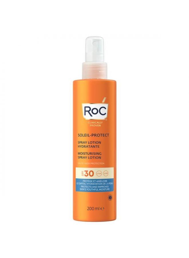 RoC Soleil-Protect Moisturising Spray Lotion SPF30 200ml