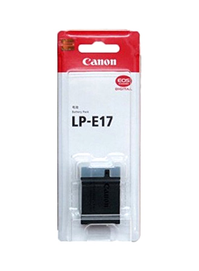 1040.0 mAh Rechargeable Lithium Ion Battery Pack For EOS750D Black