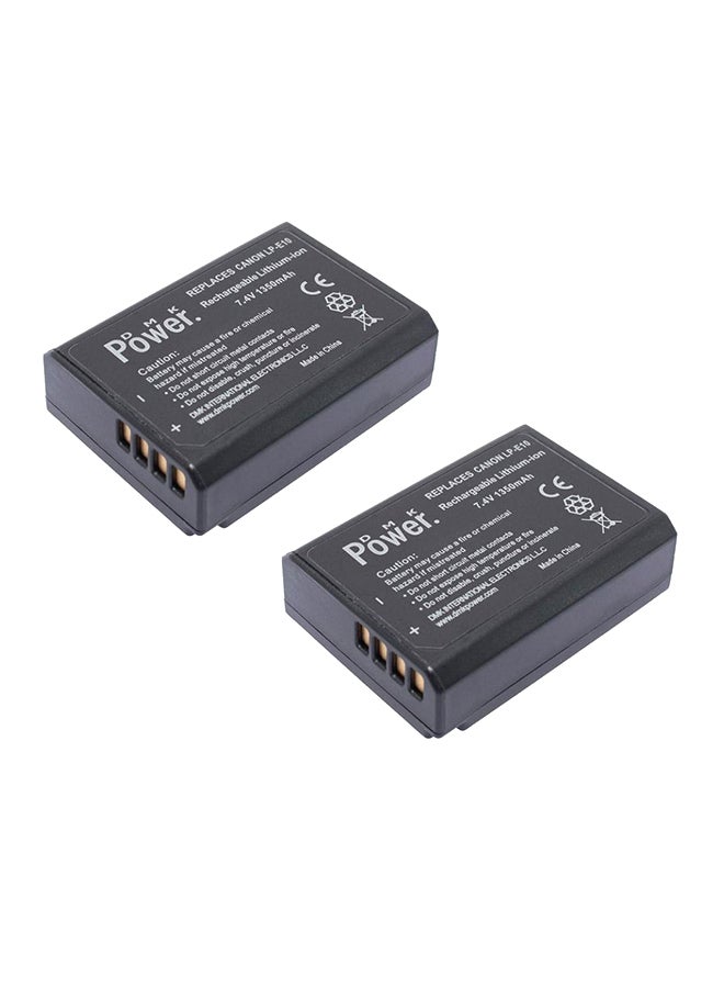 Pack Of 3 Batteries Black