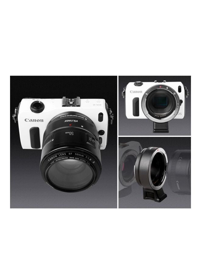 Lens Ring Mount Adapter Black