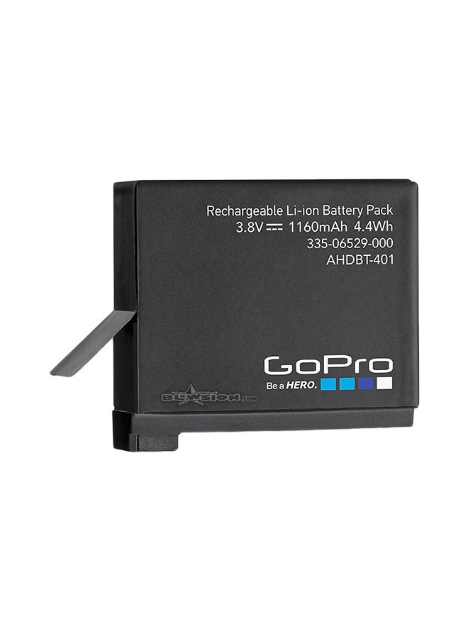 1160.0 mAh Rechargeable Camera Battery For Gopro Hero 4 Black