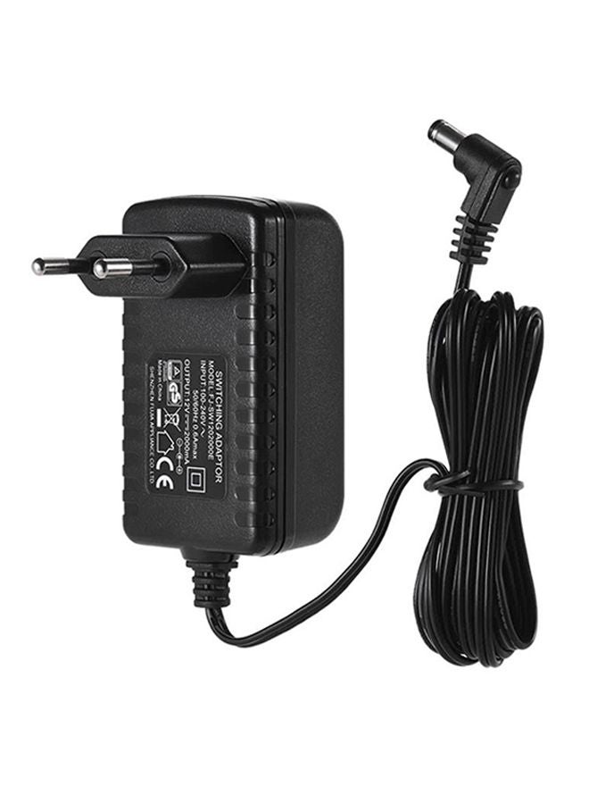 Standard Power Adapter For LED Video Light Black