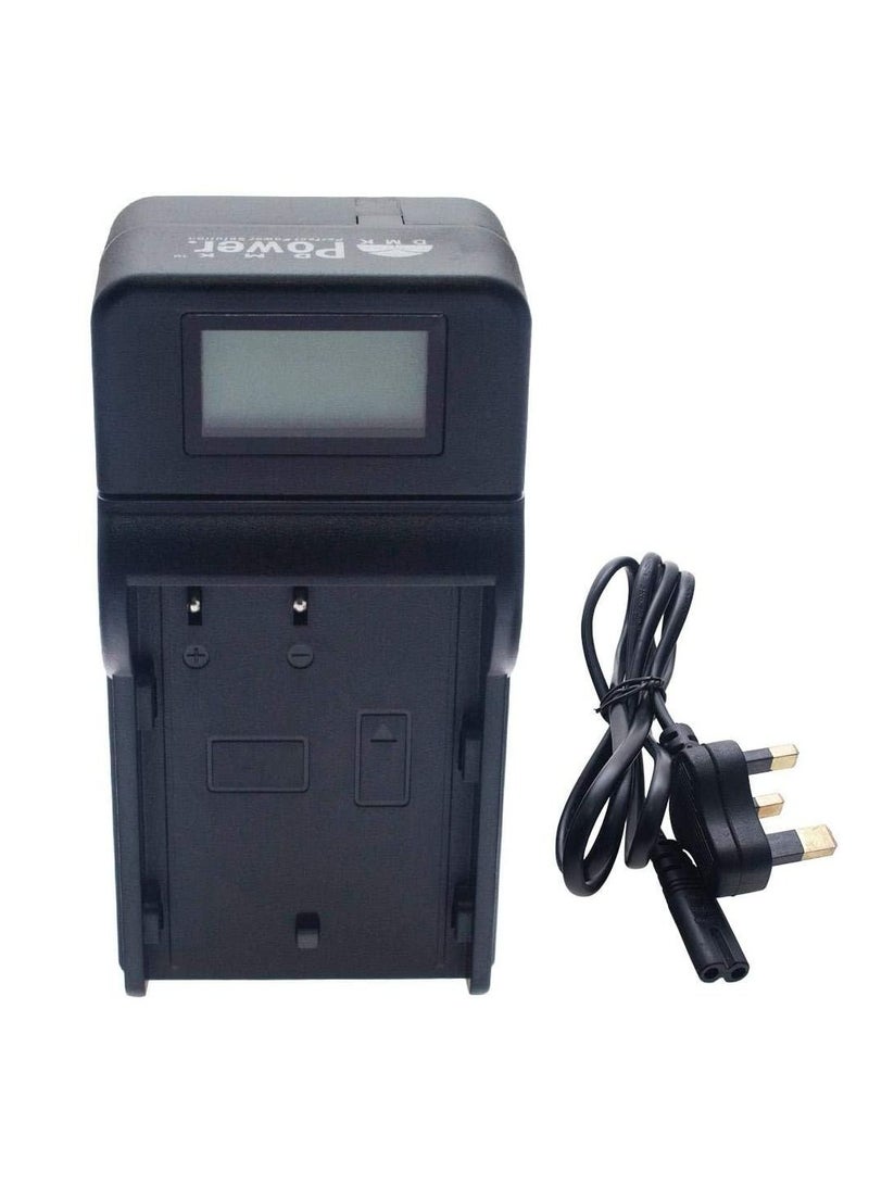 DMK Power EN-EL14 TC1000 LCD Battery Charger for NIKON CoolPix P7700 P7000 P7100 D3100 3200 D5100 D5200 Camera