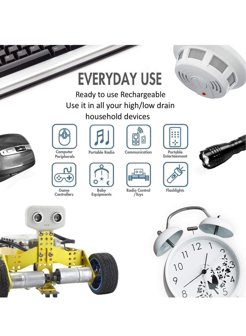 COOPIC Create Cool Pictures 20pcs 3000mAh AA RH6 Ni-MH Pre-charged type Rechargeable Battery