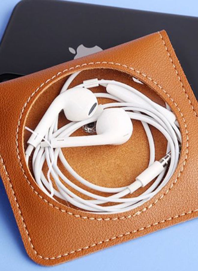 Portable Waterproof Finishing Gadget Holder Case brown/Silver