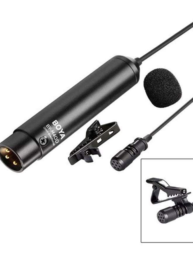 BY-M40D Lavalier Mic Black