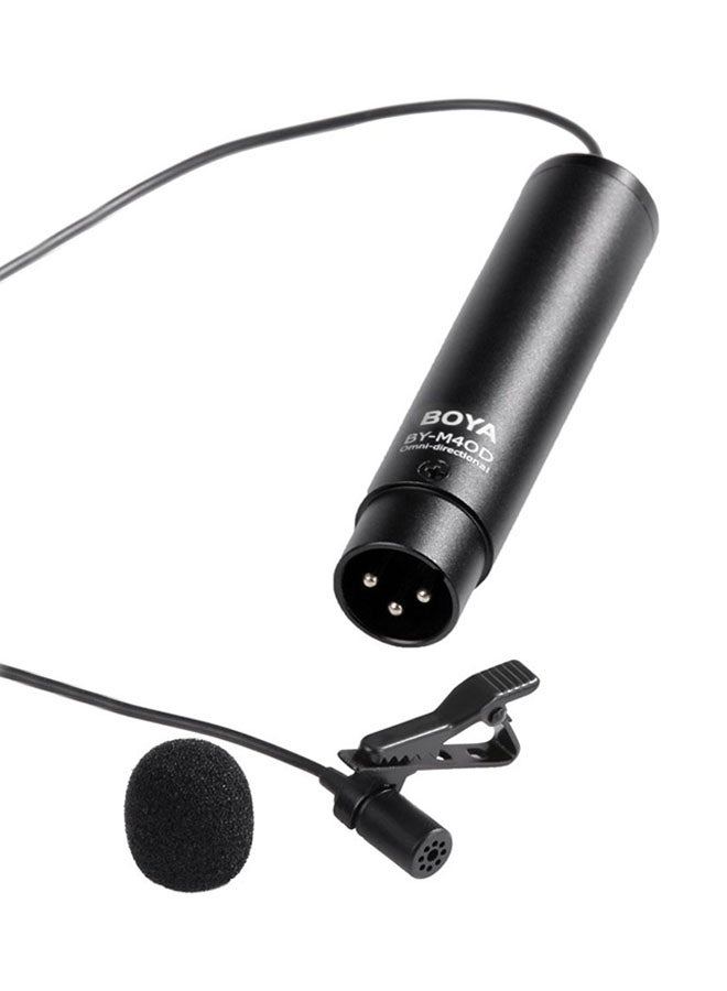 BY-M40D Lavalier Mic Black