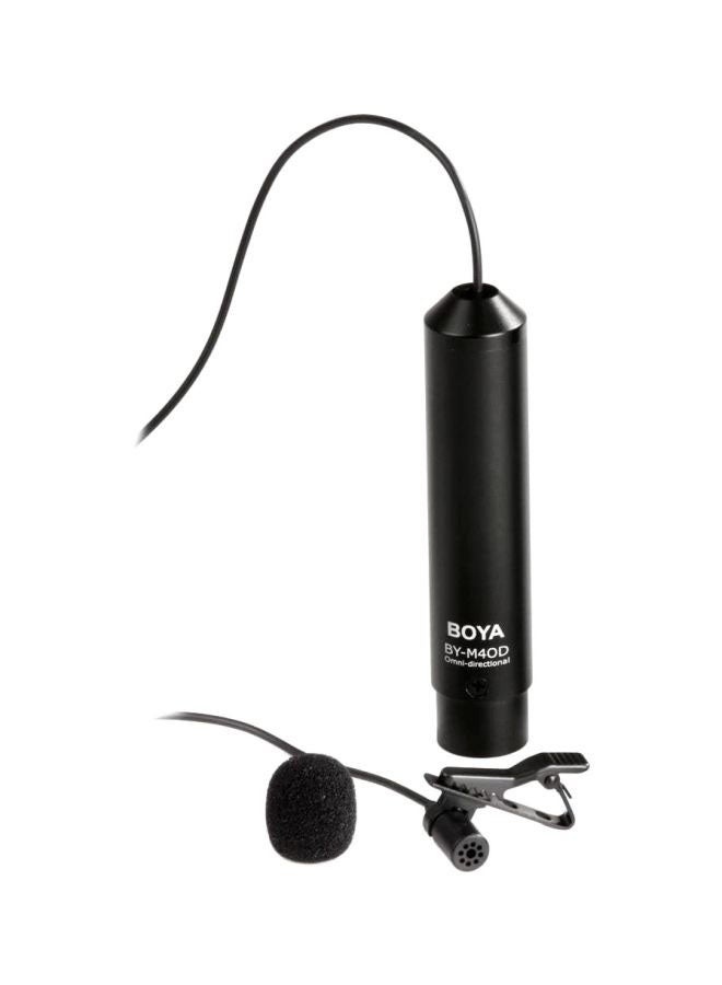 BY-M40D Lavalier Mic Black