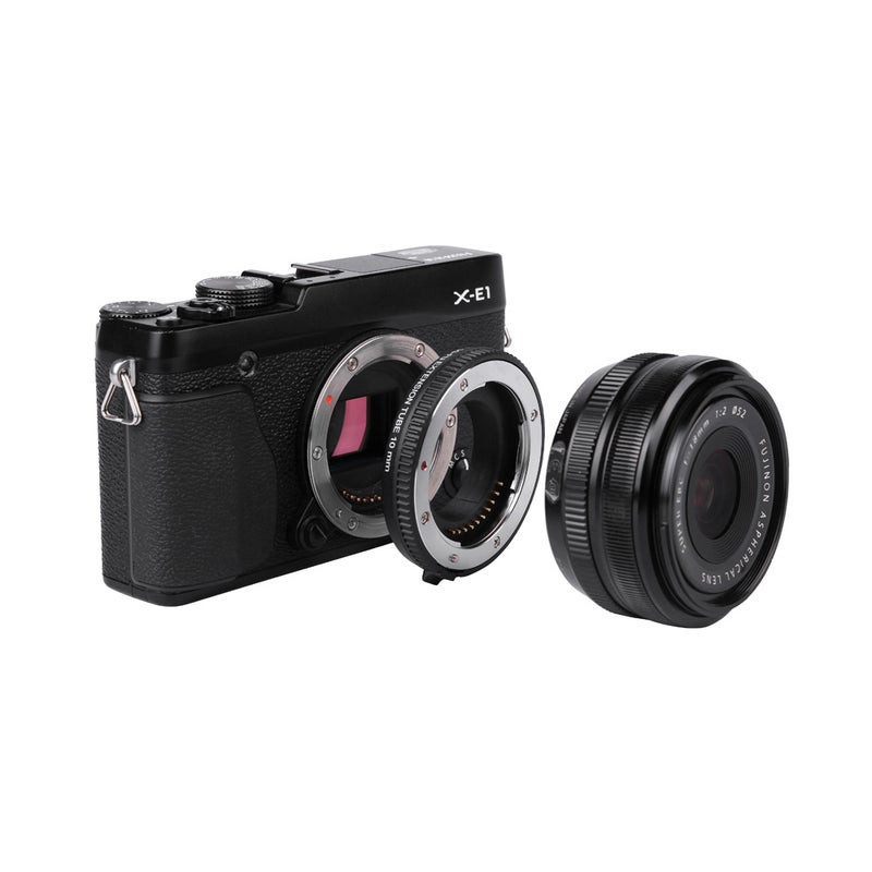 DG-FU Auto Focus 10mm And 16mm Extension Tube Ring Set Black