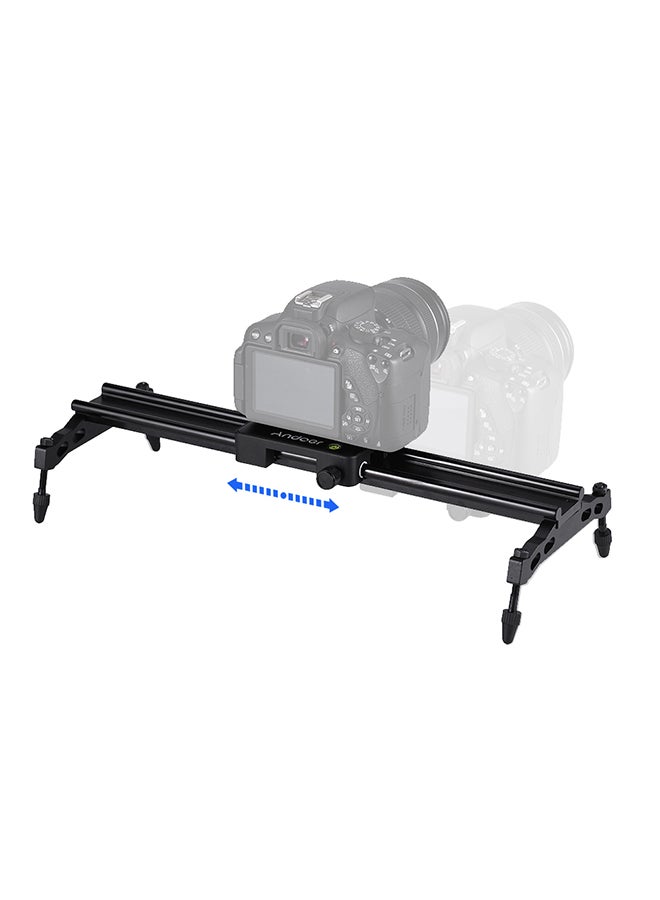 Camera Track Dolly Slider Black