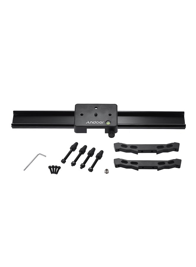 Camera Track Dolly Slider Black