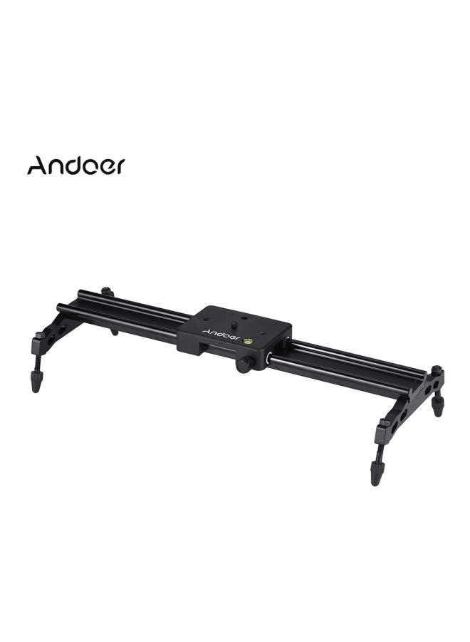 Camera Track Dolly Slider Black