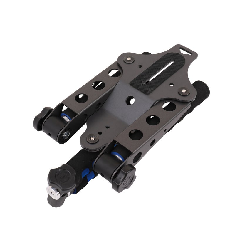 Universal Multifunctional DSLR Filmmaking System Shoulder Mount Black/Blue