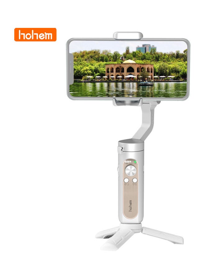 5-Piece iSteady X Ultralight 3-Axis Palm Gimbal Handheld Stabilizer Set White/Beige