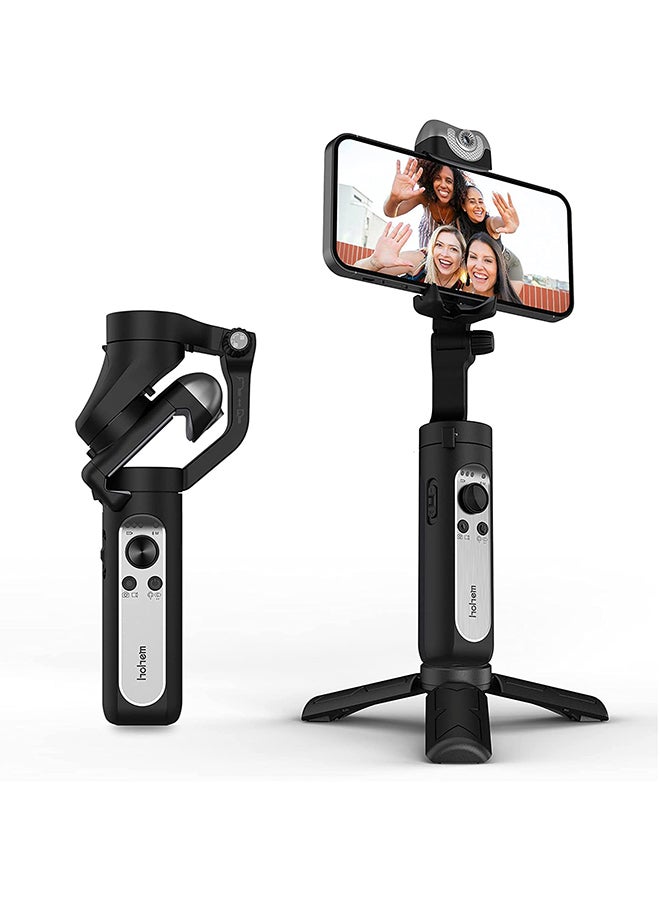 2800.0 mAh 3-Axis Handheld Professional Video Stabilizer with Grip Black