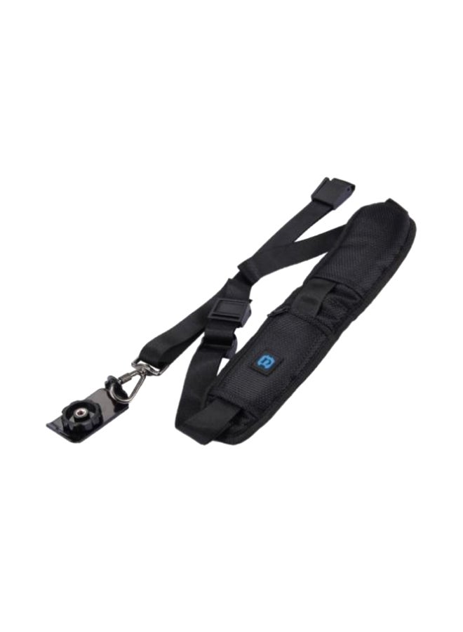 Single Shoulder Camera Strap Black