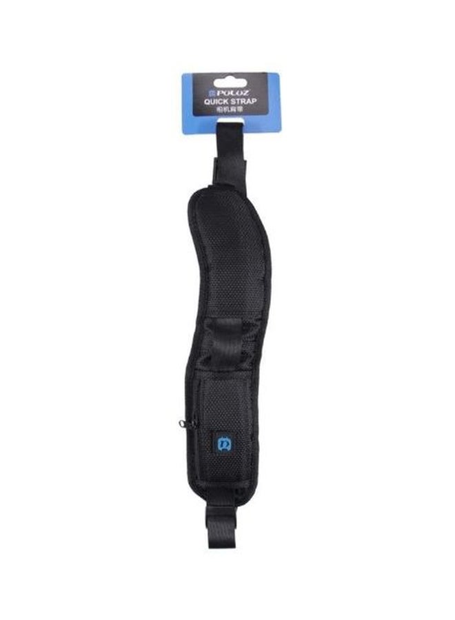 Single Shoulder Camera Strap Black