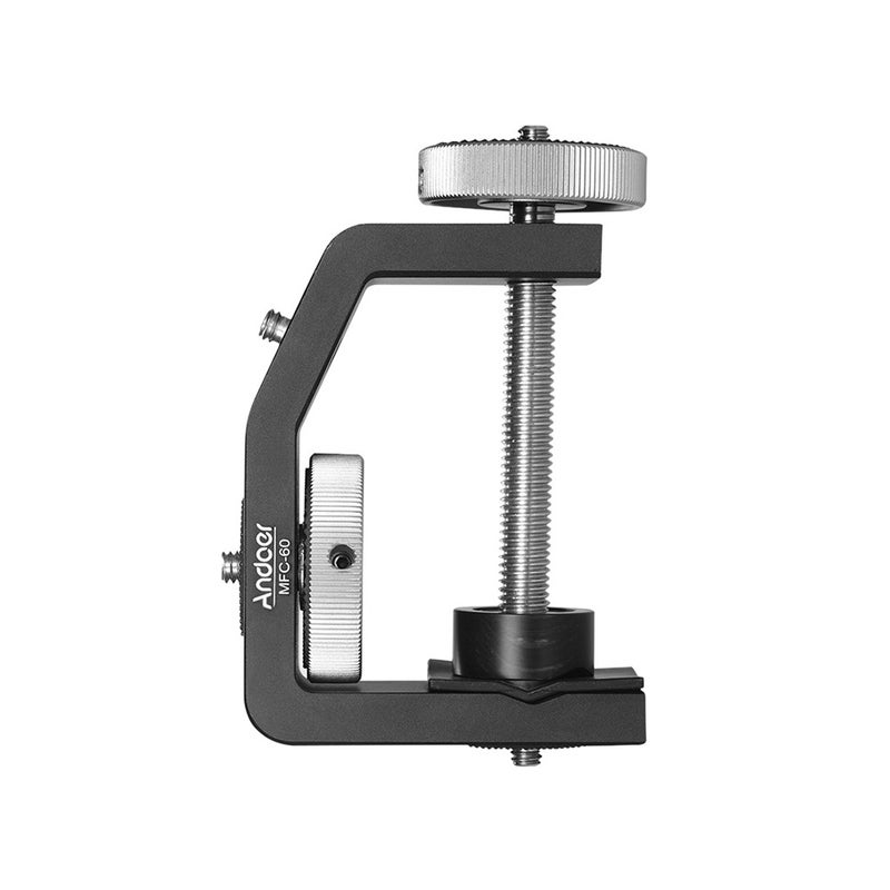 MFC-60 Heavy Duty Photography Desk Tree Multifunctional C-shaped Clamp Black