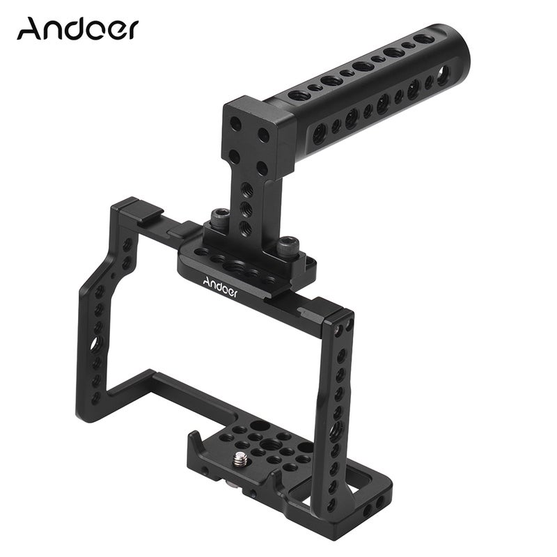 G85 Aluminum Alloy Camera Cage and Top Handle Kit Black