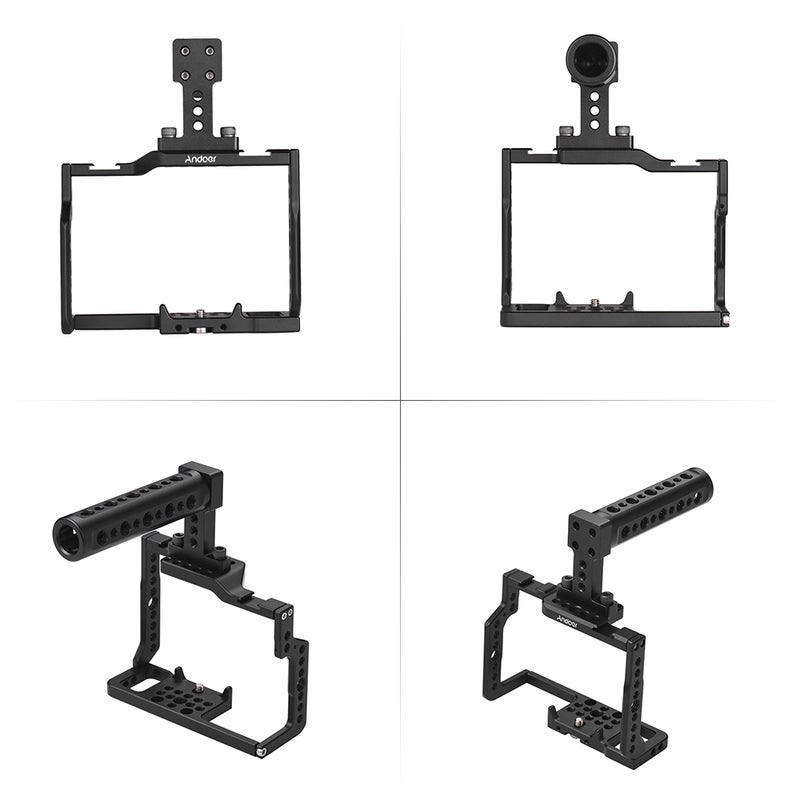 G85 Aluminum Alloy Camera Cage and Top Handle Kit Black