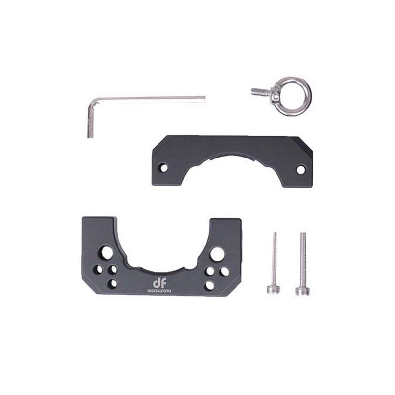 Spider-S Mounting Plate Clamp Black