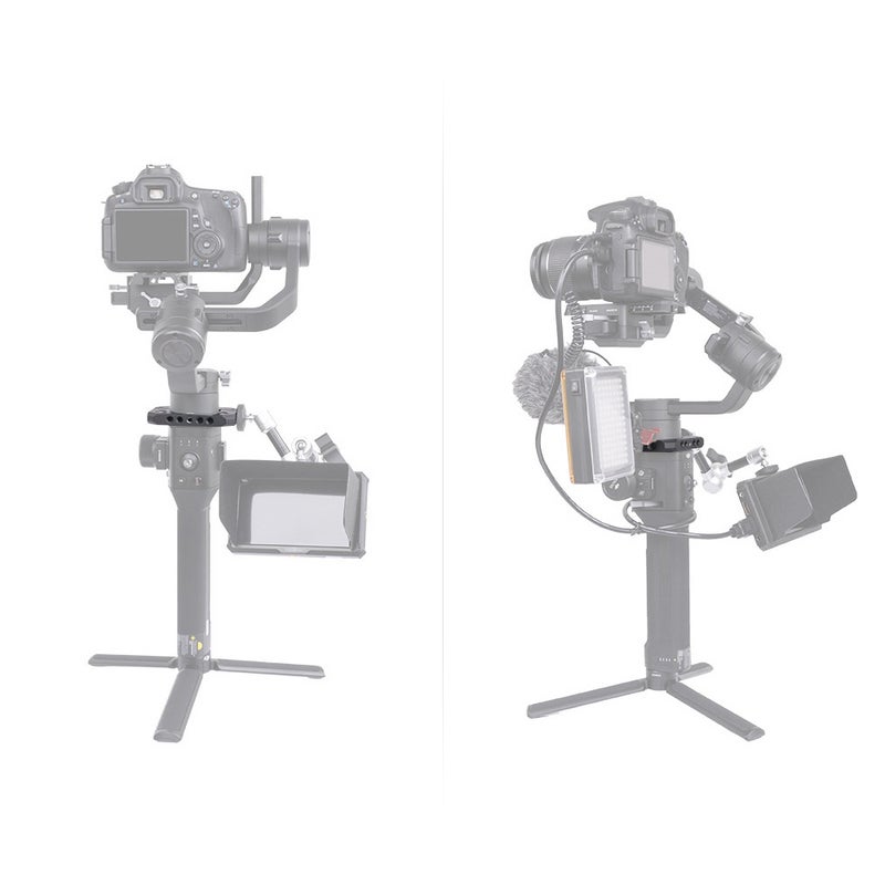 Spider-S Mounting Plate Clamp Black