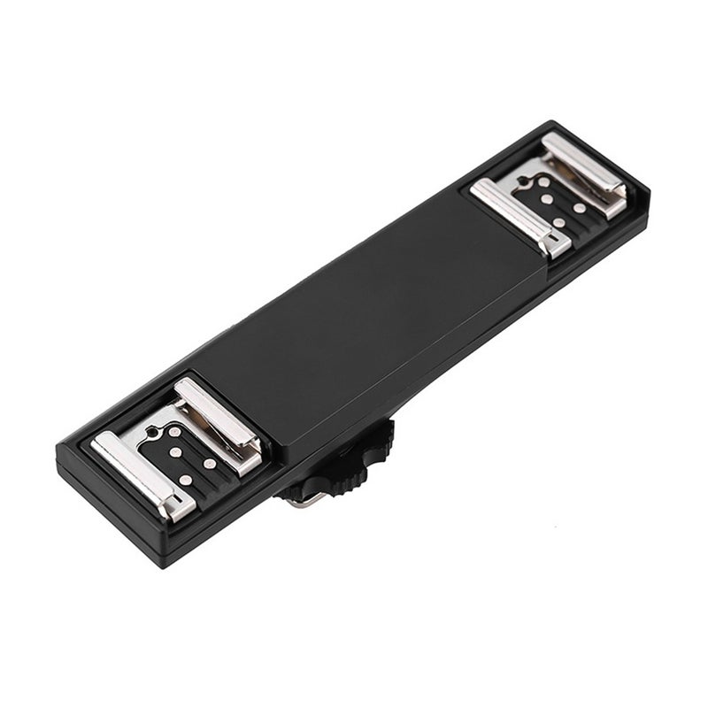 Hot Shoe Extension Bracket Stand Black
