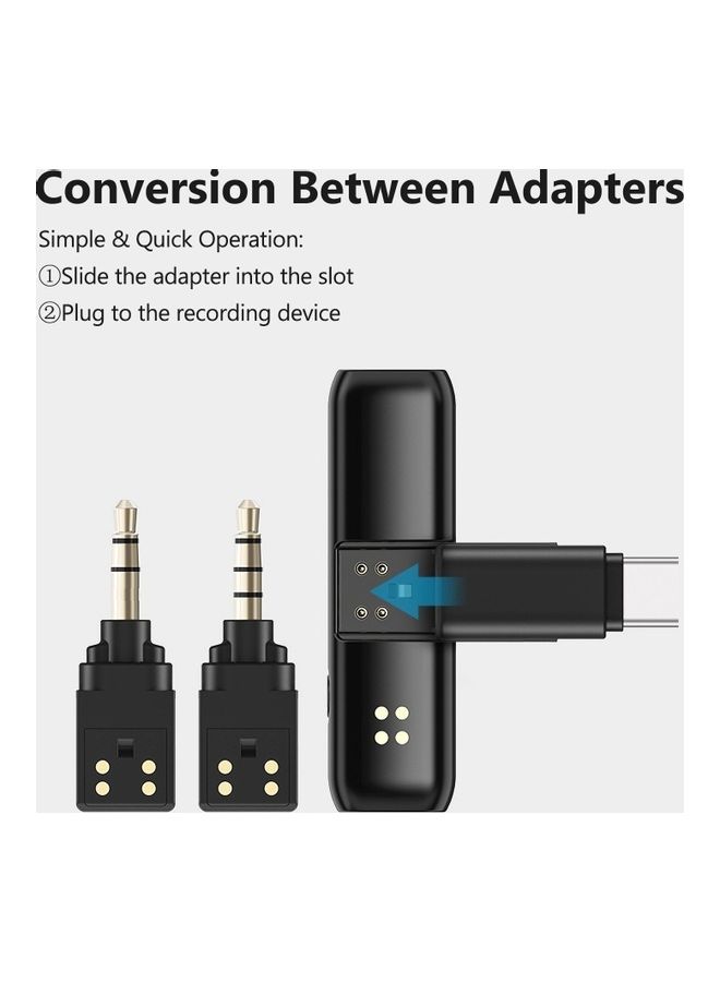 Mini Wireless Microphone System Multicolour