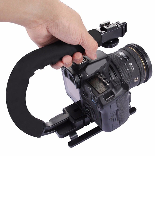 C-Shaped Camera Bracket Black