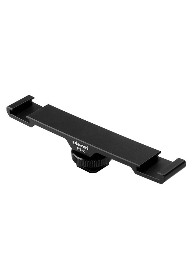 Double Mount Extension Bar Black