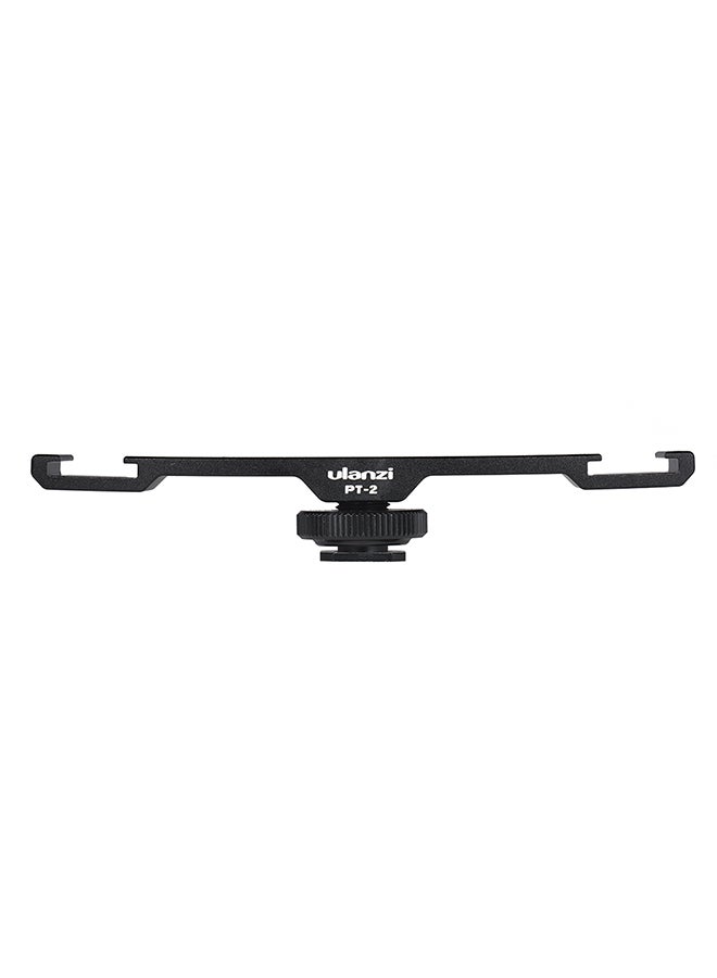 Double Mount Extension Bar Black