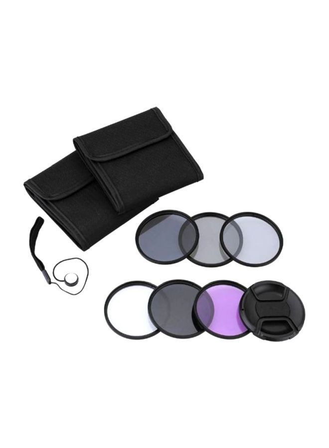 Neutral Density Lens Filter Set Black/Purple, Clear