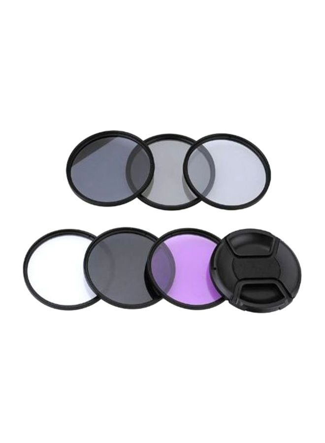 Neutral Density Lens Filter Set Black/Purple, Clear