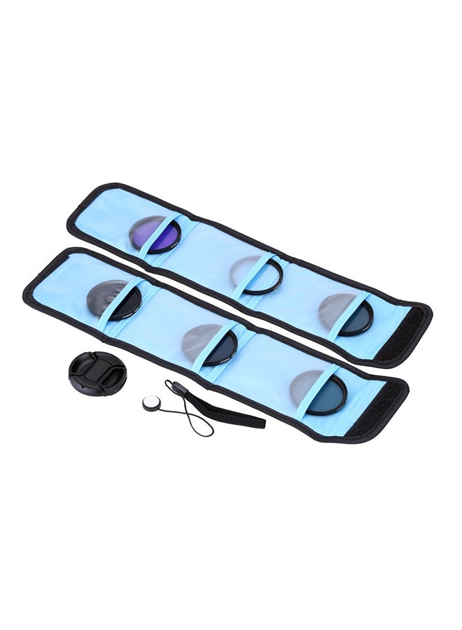 Neutral Density Lens Filter Set Black/Purple, Clear