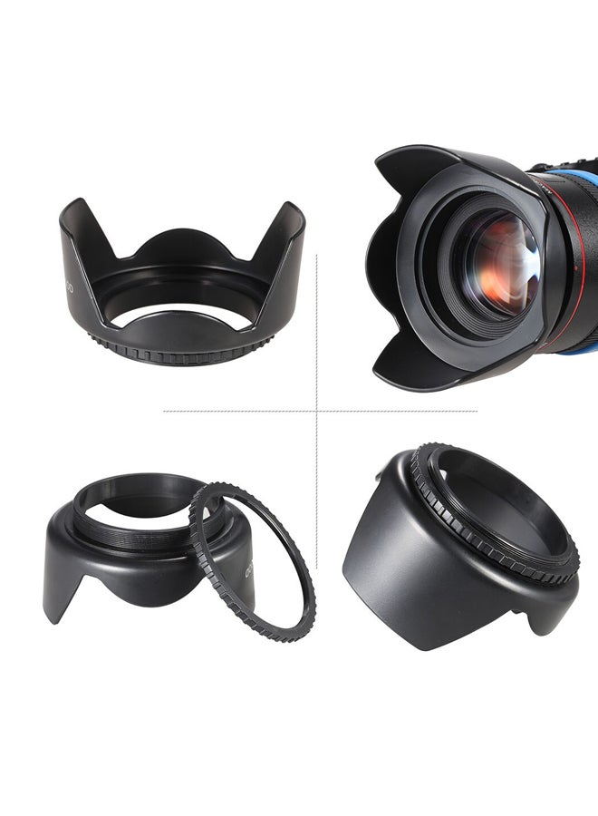 Camera Lens Filter Kit Black/Purple/White