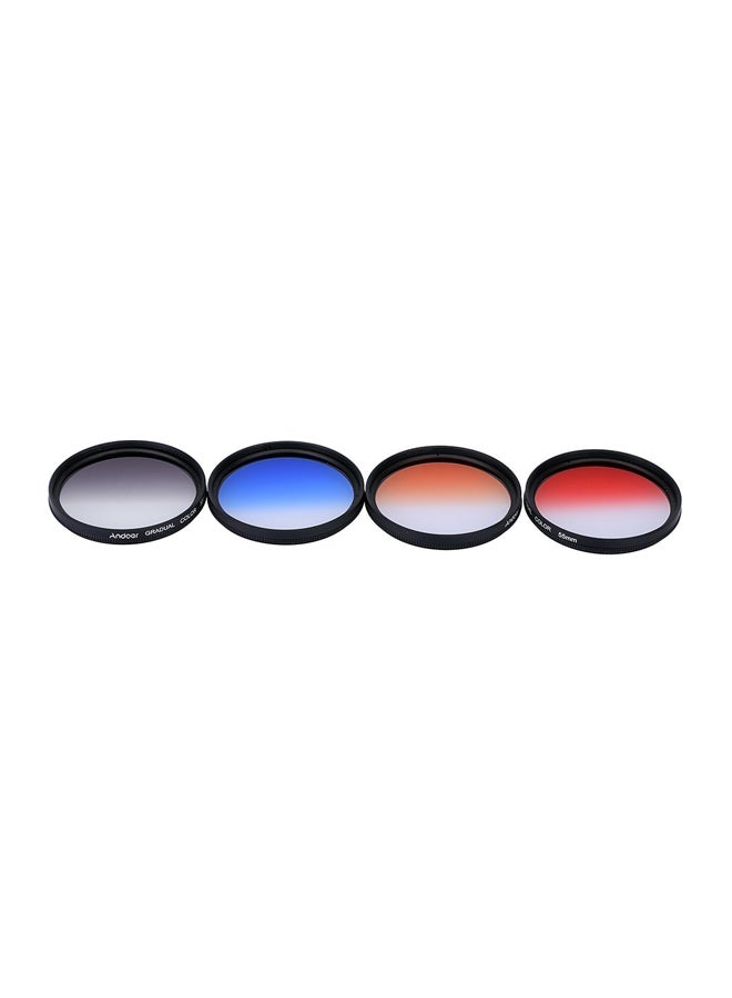 Graduated Neutral Density Lens Filter Set Multicolour