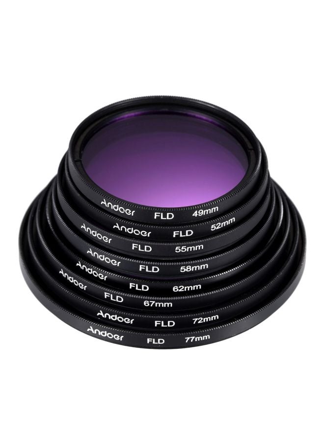 Camera Lens Filter Kit Black/White/Clear
