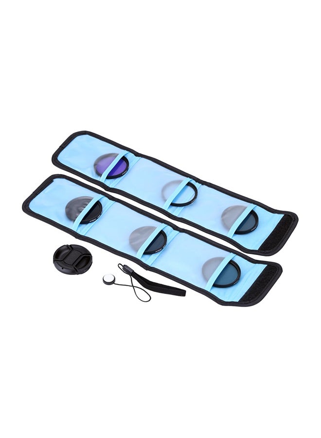 Neutral Density Lens Filter Set 13x5x10cm Black/Clear/Purple