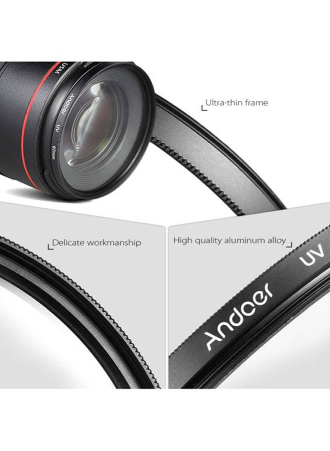 Neutral Density Lens Filter Set 13x5x10cm Black/Clear/Purple