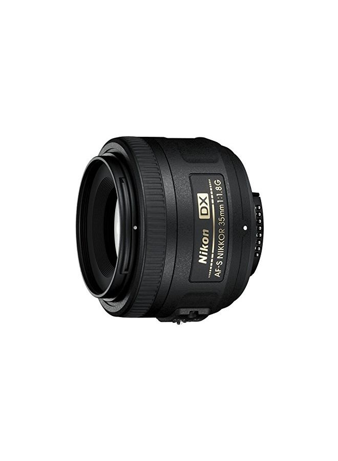 AF-S Nikkor 35mm F1.8G ED Lens For Nikon Camera Black