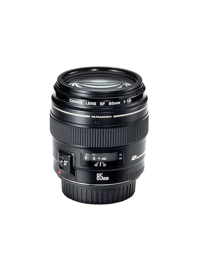 EF 85mm f/1.8 Lens For Canon Black