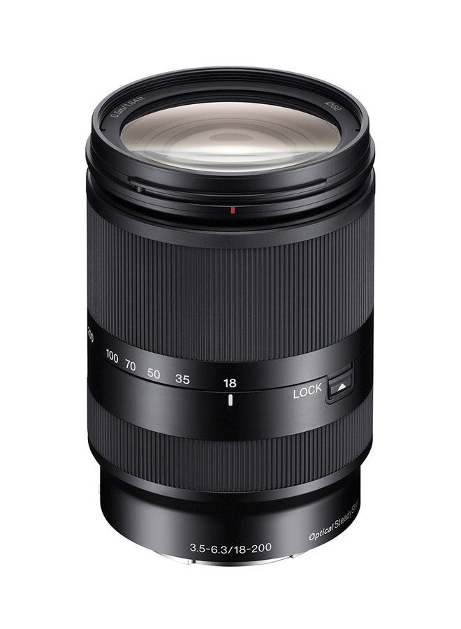 E 200mm f/3.5-6.3 Lens For Sony Black