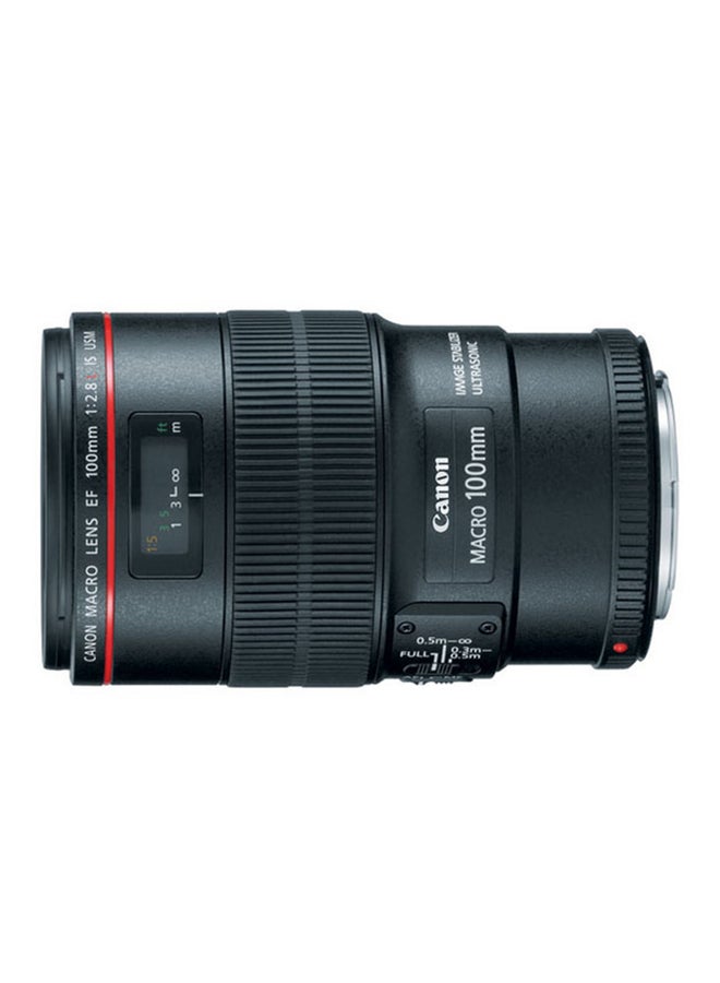 EF100Mm f/2.8L Is USM Macro Prime Lens Black