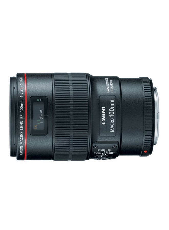 RF100Mm f/2.8L Is USM Macro Prime Lens Black