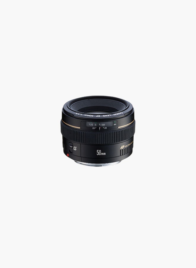 EF 50mm f/1.4 USM Lens، Standard Prime Lens، Enthusiast level، For any Field of Photography Black