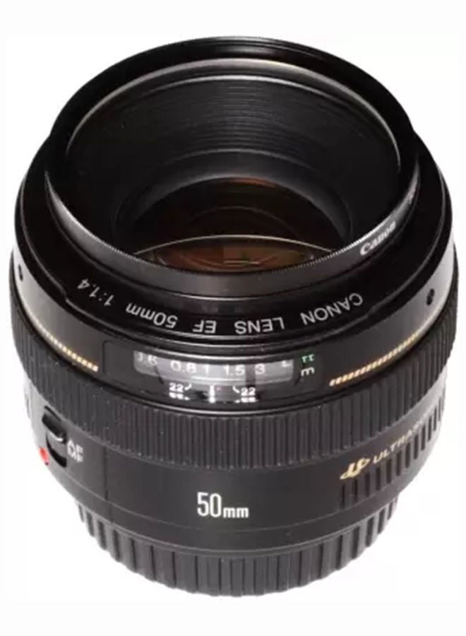 EF 50mm f/1.4 USM Lens، Standard Prime Lens، Enthusiast level، For any Field of Photography Black