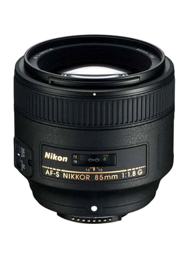 AF-S Nikkor 85mm F/1.8G Lens For Nikkon Black