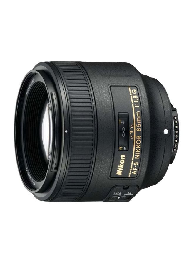 AF-S Nikkor 85mm F/1.8G Lens For Nikkon Black